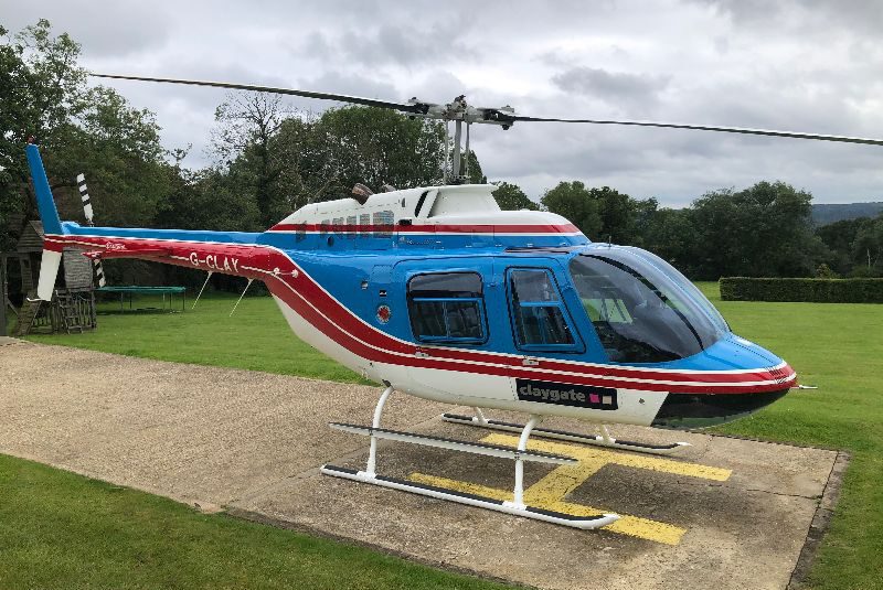Bell 206B3, G-CLAY